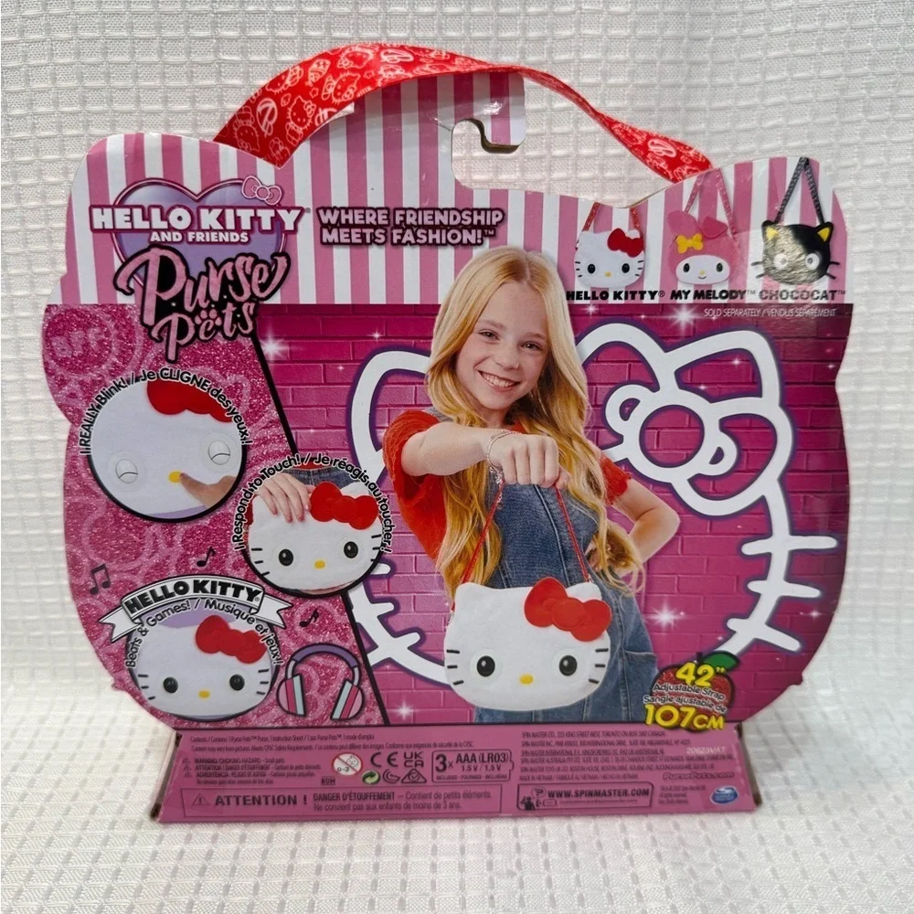 Purse Pets Hello Kitty and friends interactive handbag.